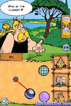 Asterix - Brain Trainer (Europe) (En,Fr,De,Es,It,Nl) screen shot game playing